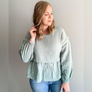 Peplum Blouse